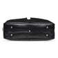 Slim Leather Briefcase 17" - Black