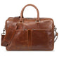 Slim Leather Briefcase 17" - Serena Brown