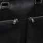 Slim Leather Briefcase 17" - Black