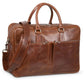 Slim Leather Briefcase 17" - Serena Brown