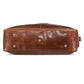 Slim Leather Briefcase 17" - Serena Brown