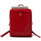 Tech Leather Backpack - Red