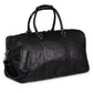 Tourist 50L Leather Duffle - Black