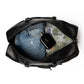 Tourist 50L Leather Duffle - Black