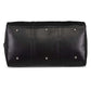 Tourist 50L Leather Duffle - Black