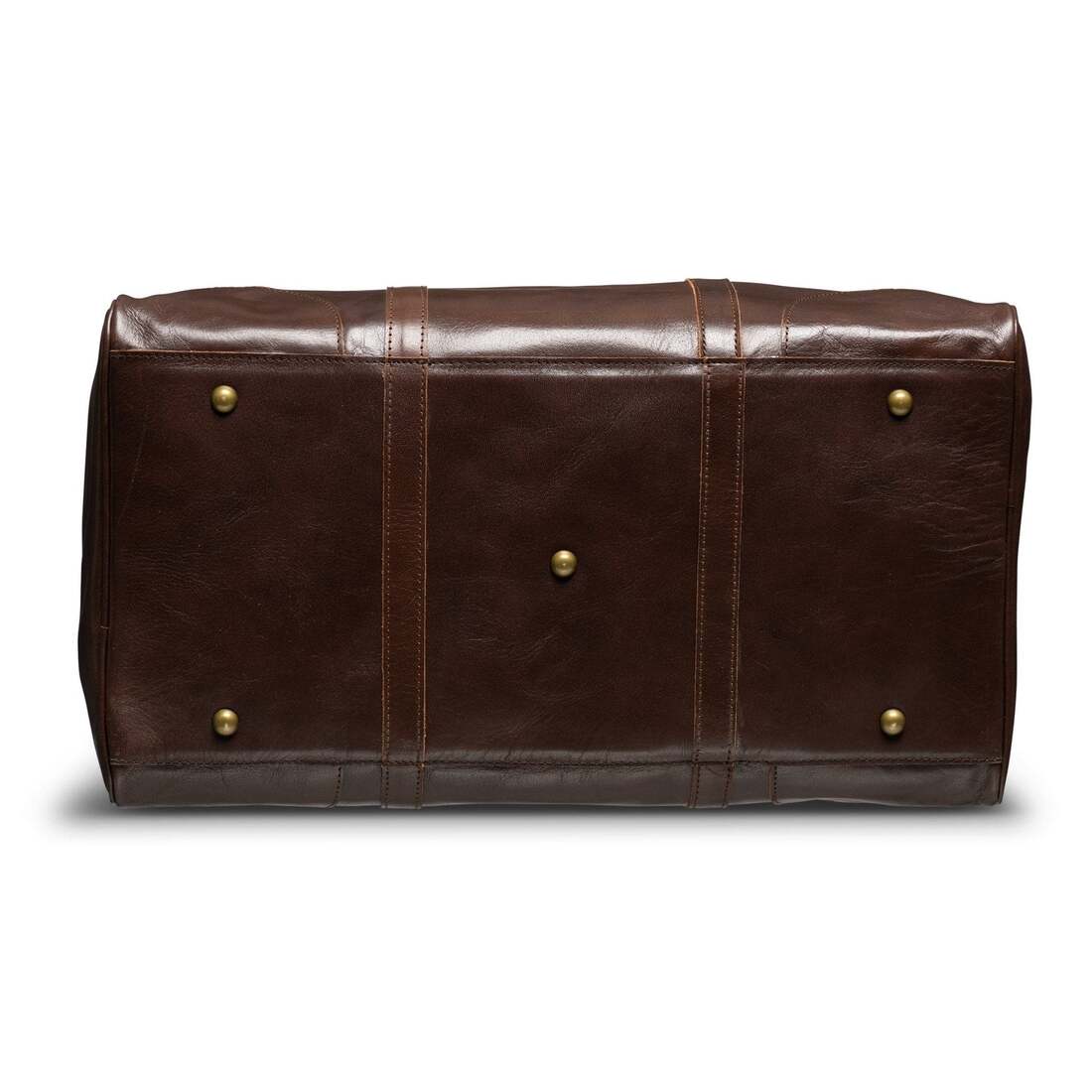 Tourist 50L Leather Duffle - Antique Brown