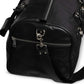 Traveler 45L Leather Duffle - Black