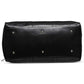 Traveler 45L Leather Duffle - Black