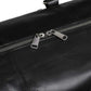 Traveler 45L Leather Duffle - Black
