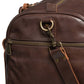 Traveler 45L Leather Duffle - Antique Brown