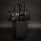 Traveler 45L Leather Duffle - Black