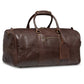Traveler 45L Leather Duffle - Antique Brown